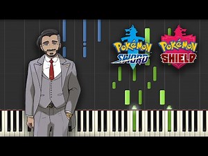 Chairman Rose Battle Theme - Pokémon Sword and Shield (Piano Tutorial) [Synthesia]