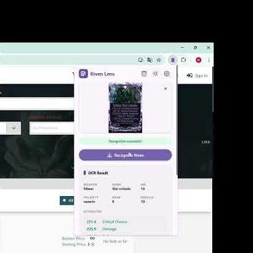 Stop Manually Filling Riven Listings – Auto-Fill warframe.market from Screenshots