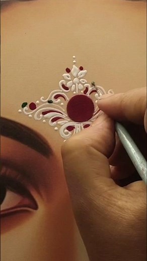 very easy Kolka design ❤#ytviral #ytvideo #shots #subscribe #shorts #bengali #bride #bridal