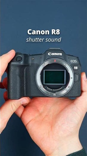 Canon R8 Shutter Sound - Single vs. 6 FPS Burst