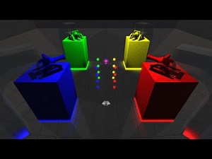 Castle Destruction - Marble Race in Unity