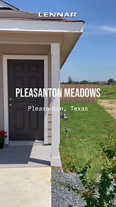 3.7K views · 23 reactions | Pleasanton Meadows is NOW OPEN! Pleasanton Meadows is a new master-planned community in Pleasanton, TX, just south of San Antonio. Homeowners will enjoy great value in the area as well as a prime location close to recreations at Atascosa River Park and Pleasanton Country Club. The community offers proximity to Highway 97 and 281, providing quick commutes to downtown San Antonio. Visit Lennar.com to learn more! | Lennar San Antonio | Facebook