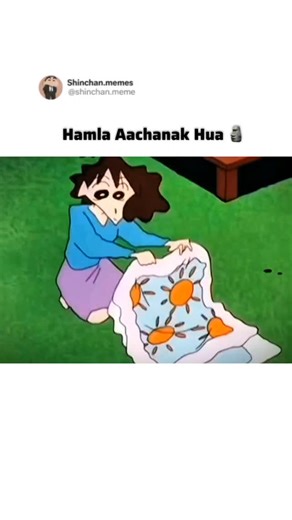 Shinchan Memes 💙 on Instagram: "Watch till end 😂"