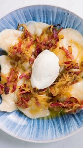 2.1K views · 39 reactions | Dan Hong's first time trying pierogi ruskie. How did he do? Get the recipe: sbs.com.au/food/recipes/pierogi-ruskie | SBS Food | Facebook