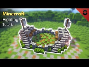 Minecraft: How to Build a Medieval Fighting Pit | Fighting Pit (Tutorial)