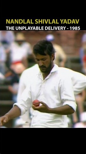 Shivlal Yadav Drifted Magic Delivery: 1985 - Analysis #cricket #short #vintagecricket #testcricket