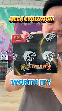 Mega evolution pokemon booster box! Is it worth it? #pokemonchannel #pokemonbooster #pokemoncards