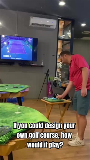 What would your hole design play like? #golf #fingagolf #tabletopgames #golfgifts