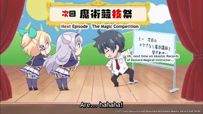 Akashic Records of Bastard Magic Instructor - The Magic Competition 🌟 Watch: http://bit.ly/akashic04 | Crunchyroll