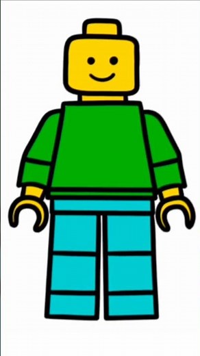 How to draw a lego man? A simple step-by-step guide to drawing Lego man. #drawing #lego #man #usa
