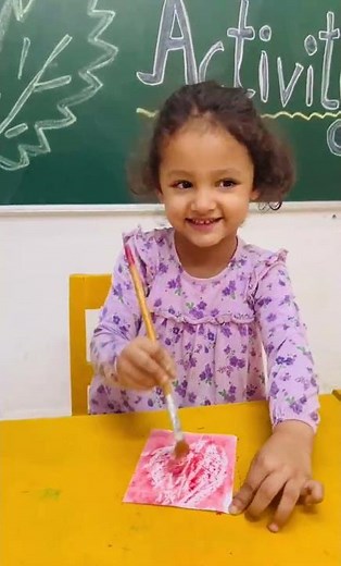 Leaf Printing Activity | Easy Nature Art for Kids || Leaf Printing Art Using Real Leaves . #shorts