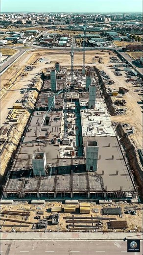 Mixed-Use Development Ai Cinematic Ground-Up Construction Timelapse #generativeai