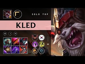 Kled Top vs Aatrox - KR Grandmaster Patch 25.23