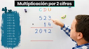 Multiplicación por 2 cifras | Matemóvil