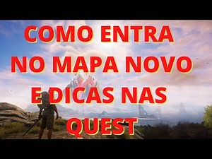 NEW WORLD COMO ENTRA NO MAPA NOVO E DICAS