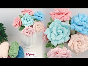 Rouge Rose Crochet Tutorial | Step-by-Step Flower Guide