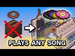 We Made the BEST Music Machine in Minecraft