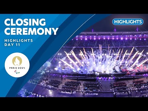 🇫🇷 Paris 2024 Paralympic Games Closing Ceremony Highlights | Paralympic Games ❤️💙💚