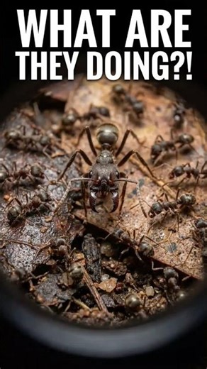 POV: You’re Trapped Inside an Army Ant Swarm