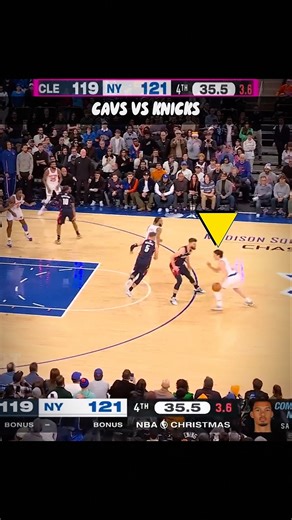 Mitchell Two Sensational Plays in Clutch…🤯 Cavs vs Knicks Wild Ending #nba #shorts