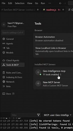 Bring Geospatial intelligence to AI applications #geointelligence #ai #gis #mcp