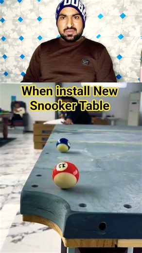 When install New Snooker Table #snookergame