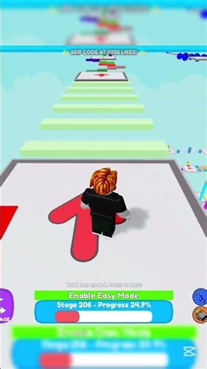 Mega easy obby part 21 #newgameinroblox #robloxgames #roblox #gaming