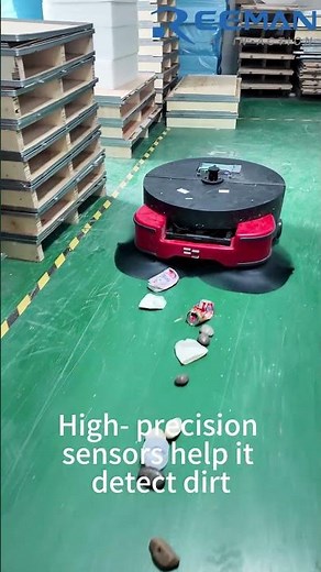 Reeman clean robot just for your warehouses clean and save your cost