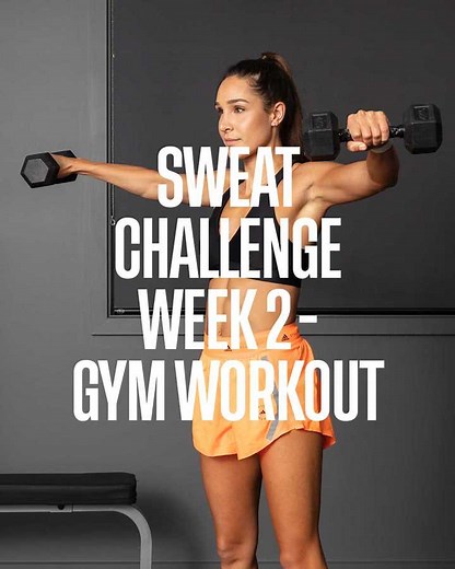 49K views · 4.3K reactions | Sweat Challenge Week Two - FULL BODY GYM...
