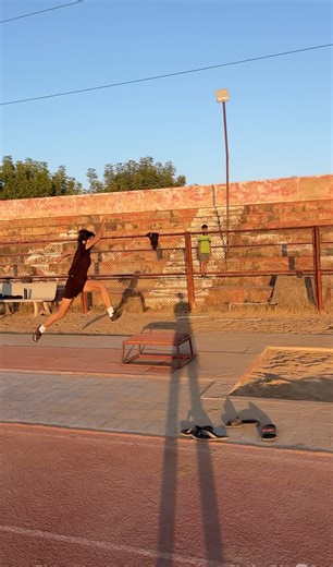 Jump 🔥#standinglongjump #longjump #workout #stunt #olympicsport #army