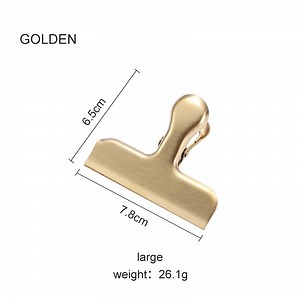 [Hot Item] Customized Color Sealing Clip Stainless Steel Food Clip
