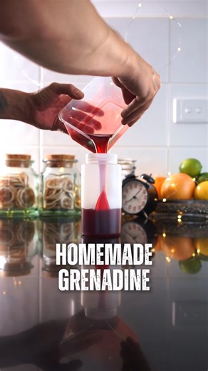 Simple Grenadine Recipe #homemade #pomegranate #syrup