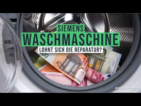 Siemens Waschmaschine reparieren – lohnt es sich in 2025? IQ300, IQ500 & IQ700 erklärt!