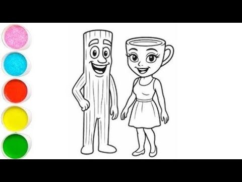 Draw Ballerina Cappuccina for Kids and Toddlers |