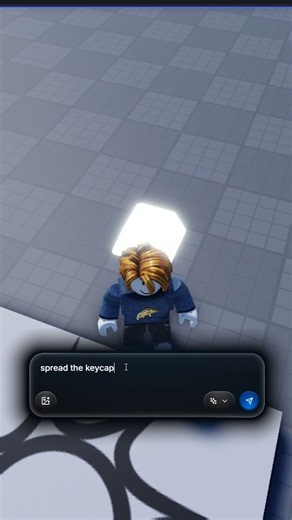 Making walkable keycaps on Roblox 🤯🚀 #roblox #robloxdev (the correct way)