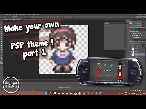 Make your own PSP theme , part 1