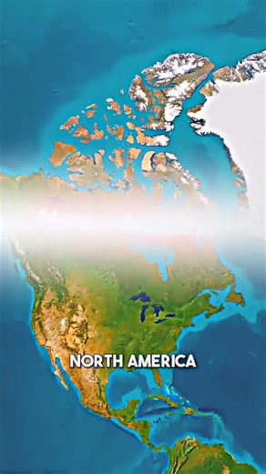 Real Different North America and United States #maps #usa #geographyfacts