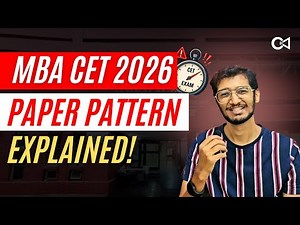 MBA CET Paper Pattern Explained for 140+ Score | Crack Every Test