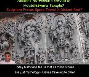 520K views · 2.5K reactions | Hey guys, this is the Hoysaleswara Temple at Halebidu and here we can see a very strange carving: these figures look very similar to modern day astronauts. | Praveen Mohan | Facebook