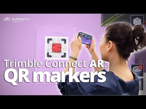Trimble Connect AR: How to create and use QR markers - a Trimble Connect QUICK TIP!