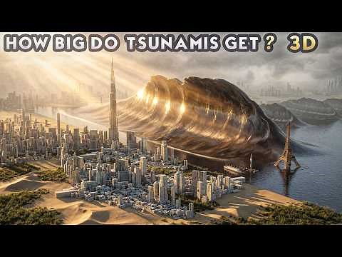 TSUNAMI Height Comparison (3D)