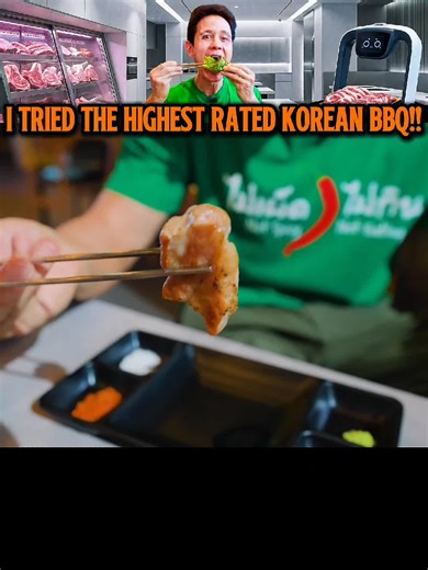 The Best Ever Food I Tried In Korea #markwiens #korean #bbq #RATING #viral