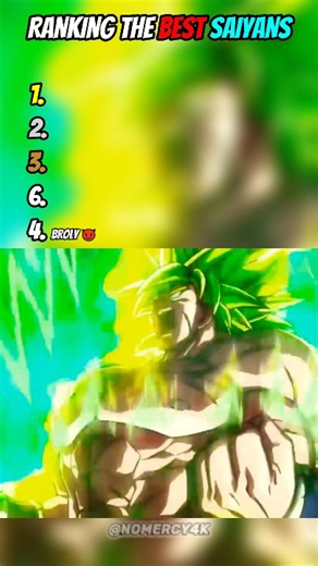Ranking The Best Saiyans In Dragon Ball 🔥 #usa