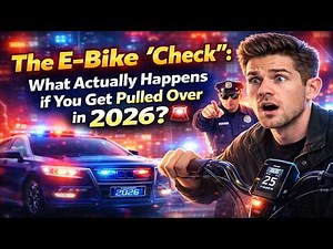 The E-Bike Check: What Happens When You Get Pulled Over in 2026?! 🚨