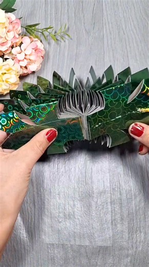 22K views · 188 reactions | Watch how a simple patterned paper transforms into a stunning handmade snowflake that feels like pure winter magic! Part 3 #viral #fblifestyle #reels | Yeliz Craft | Facebook