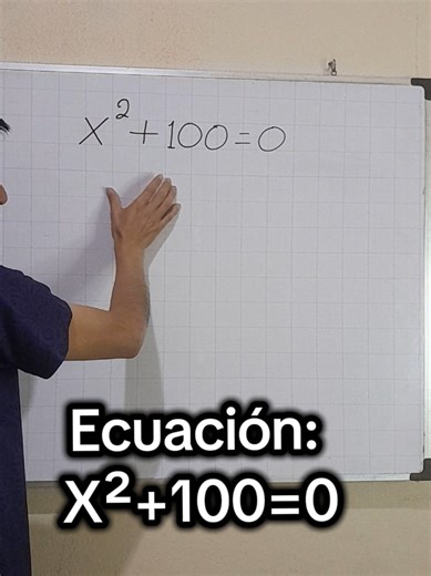 Ecuación de segundo grado y sus soluciones complejas