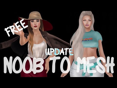 FREE NOOB TO MESH - Second Life tutorial
