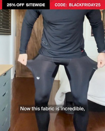 135K views | LIMITED TIME: 25% Off sitewide - Code: BLACKFRIDAY25 The most comfortable and supportive compression gear you’ve ever owned. - Designed for your Active Way of Life. - Sweat-proof phone pocket. - Made with durable, high-quality fabric. | Trevor Franklin | Facebook