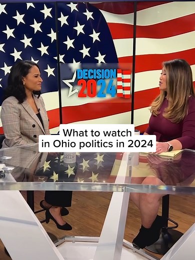 MTP's Kristen Welker visited @wkycstudios and explained what she'll be watching in Ohio in 2024. #Ohio #2024 #sherrodbrown