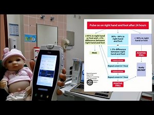 CCHD screening in newborn (demo)